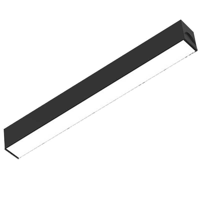雷士照明（NVC） 磁吸轨道灯嵌入式led射灯暗装家用无主灯照明客厅导轨全屋套餐 2.5米配3灯*12W+内置电源