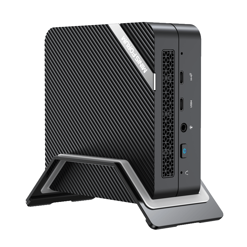 ����(MINISFORUM) UM690�������С����NUC����6900HX��������Ϸ�칫���̨ʽ�� UM590-5900HX(���ڴ�Ӳ��)