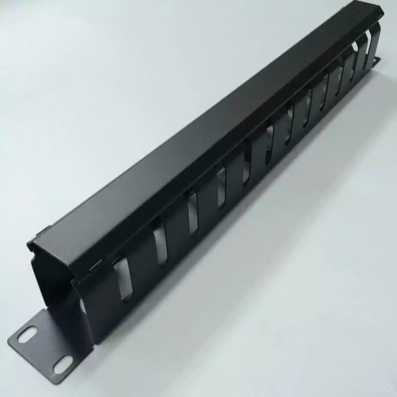 smvp加厚安普12档24口机柜理线架12口金属理线器网络配线架电话理线槽