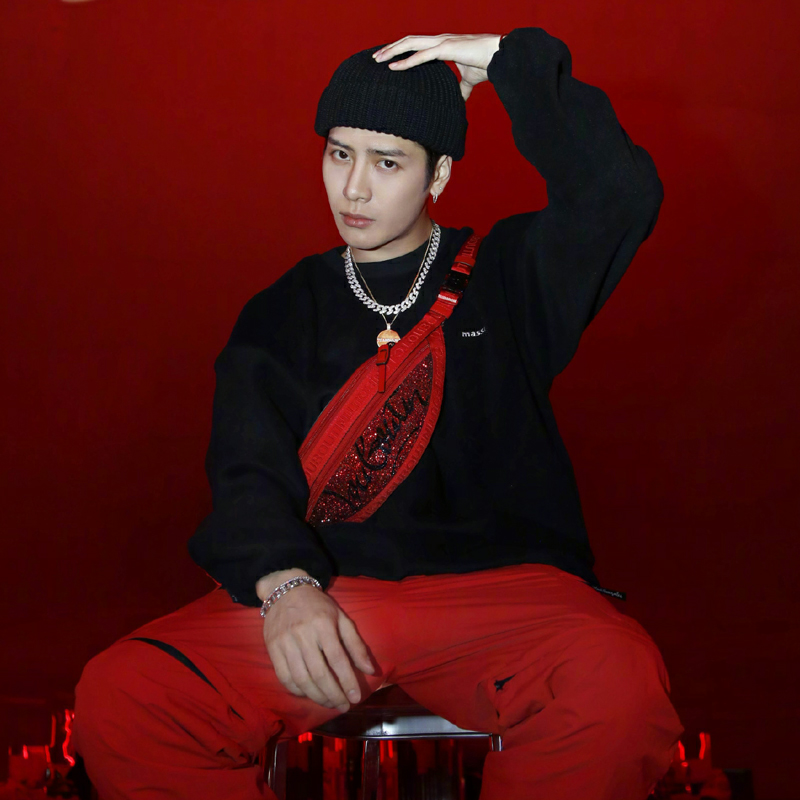 宝希兰 帽子男秋冬季嘻哈瓜皮帽潮牌针织帽毛线帽大头围冬天保暖棉帽