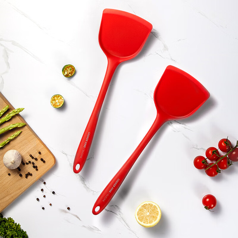 炊大皇 硅胶锅铲耐高温防烫不粘锅平底锅汤锅炒菜铲子 gc1001