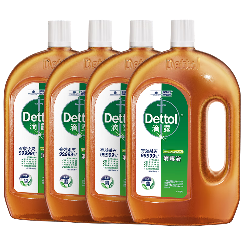 ¶DettolҺˮҺϴ·ذɱƬ84 ¶Һ1.8L*4ƿ289.6Ԫȯ