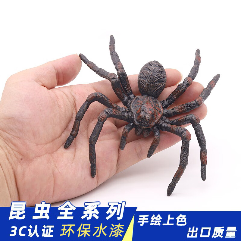 仿真大蜘蛛软胶昆虫模型玩具蛇 蜈蚣 蝎子整蛊吓人玩具万圣 狼蛛