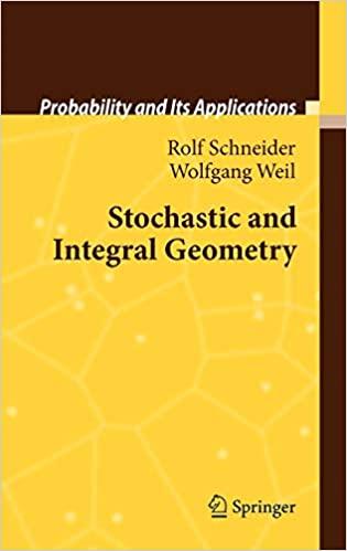 预订 Stochastic and Integral Geometry