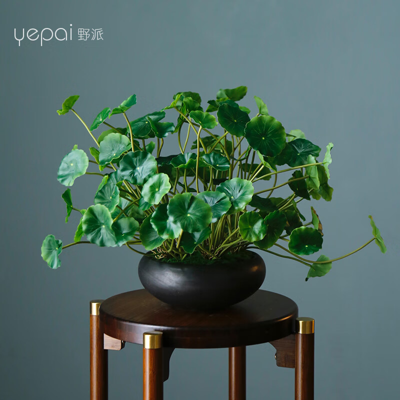 野派新中式仿真花擺件客廳裝飾茶幾電視柜擺設(shè)酒店餐桌假花酒柜花藝 K款花藝套裝（含花器）