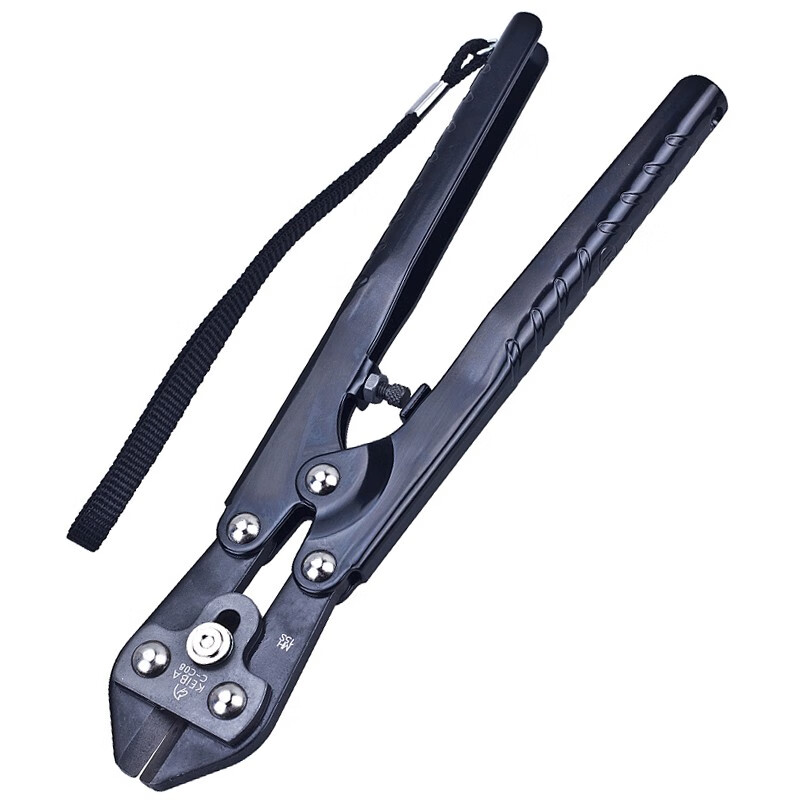 keiba蛇头剪 日本进口电缆剪线钳 钢缆剪 迷你小断线钳 钢丝钳子 8