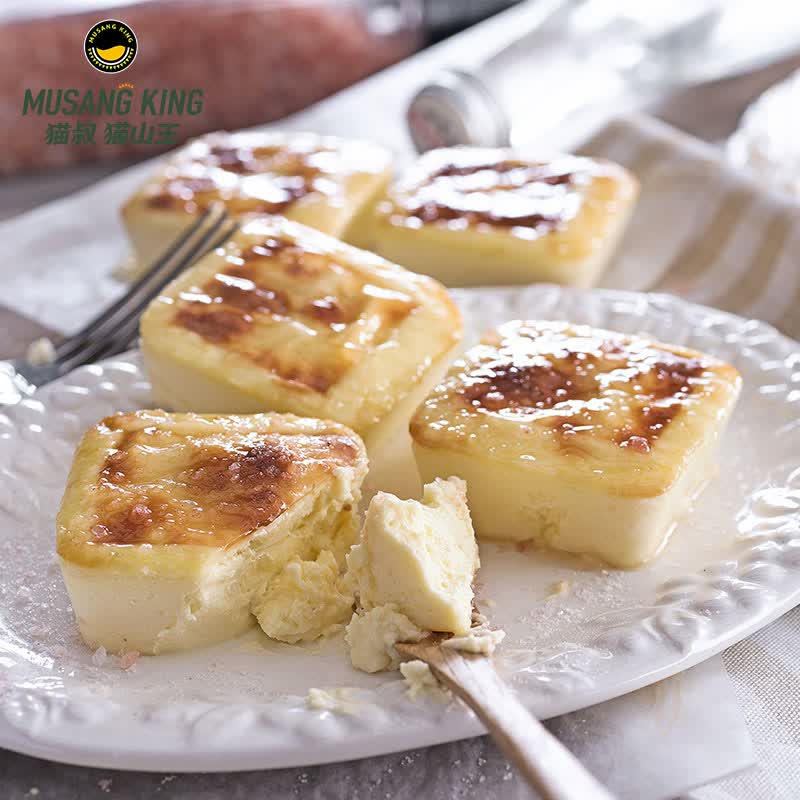 猫叔猫山王 岩盐芝士蛋糕110g/盒 苏丹王榴莲甜点零食糕点 重芝士甜品