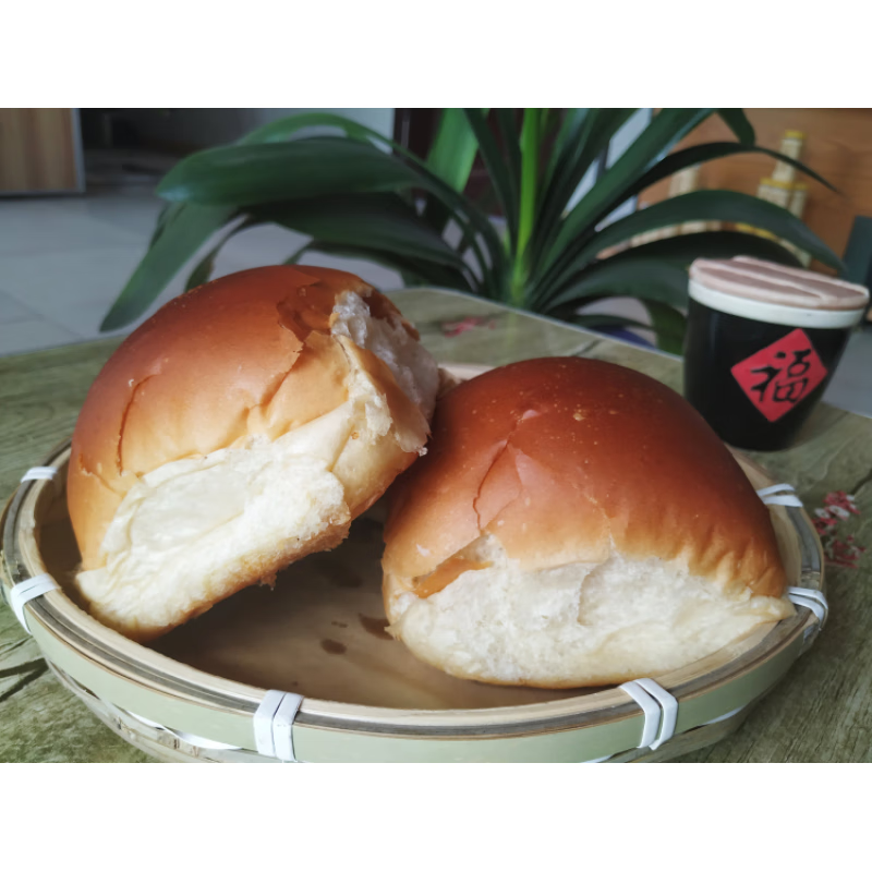 宜享健康老式酸面包东北农家手工自制酸甜软面包糕点零食10个装 老式