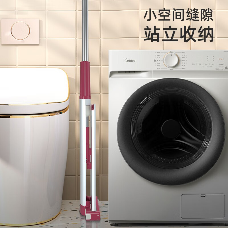 好媳妇（okaywife）【终身配布】平板拖把家用一拖净2026免手洗带桶拖地神器吸水墩布 【力荐】40cm滤水平拖玫红 4块布