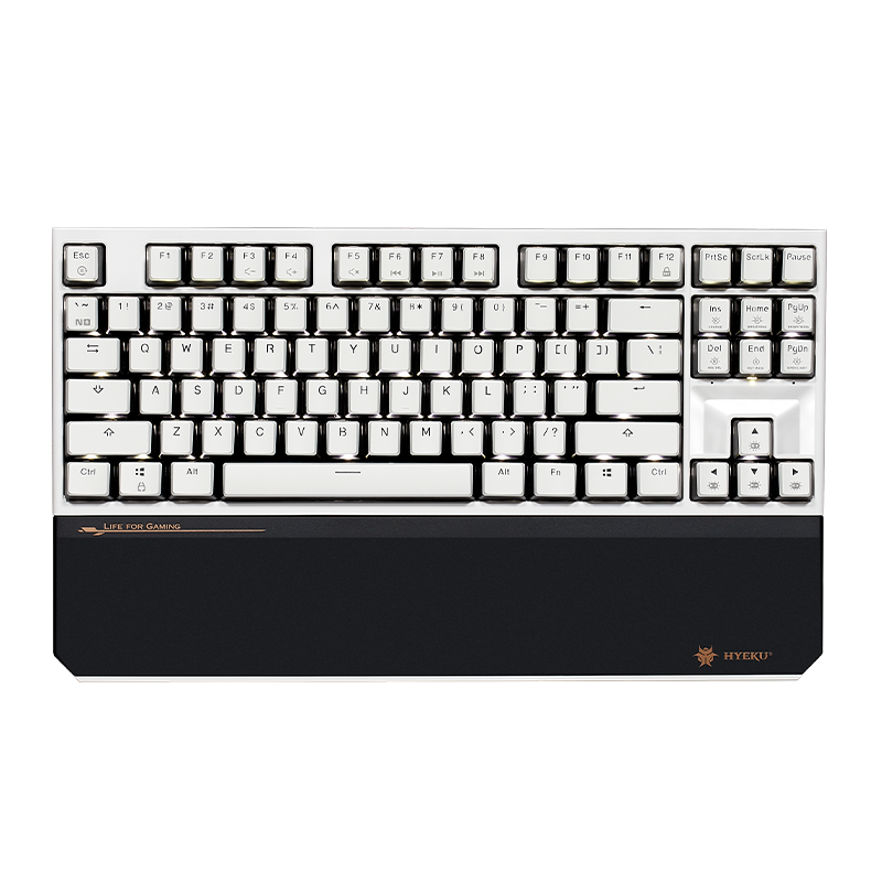 黑峡谷（Hyeku）X3 Pro 三模机械键盘 无线键盘 五脚热插拔 吸音棉 87键PBT键帽 黑森林慕斯 BOX天空蓝轴100016678251
