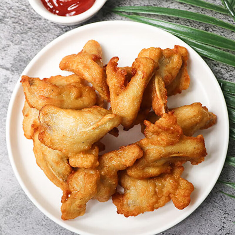 憨豆熊选迷你香骨裹粉带骨鸡块冷冻油炸小吃炸鸡半成品商用1kg