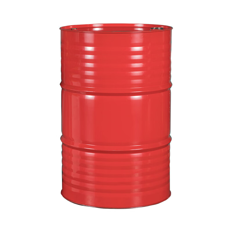 油桶200升桶加厚柴油桶大容量幼儿园装饰大铁油桶网红定制汽油桶 红色