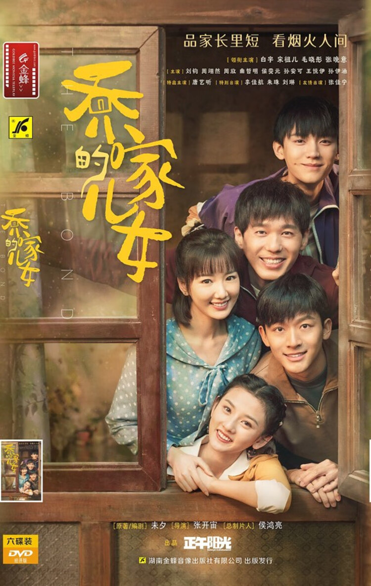 正版电视剧 乔家的儿女 经济版 盒装6dvd光盘36集 白宇 宋祖儿
