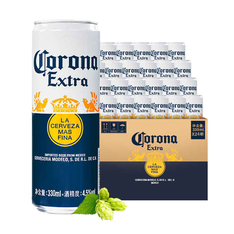 Corona 科罗娜 特级啤酒 330ml*24听