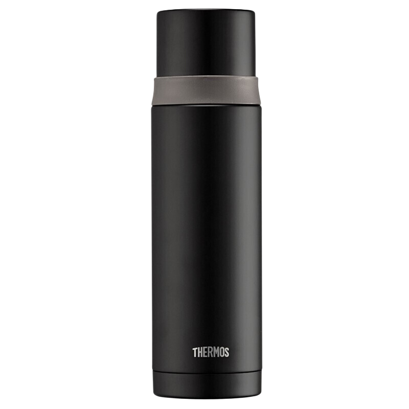 膳魔師（THERMOS）保溫杯子彈頭304不銹鋼高端簡(jiǎn)約便攜式彈蓋保溫杯FEI-351/501 FEI-501黑色 500ml