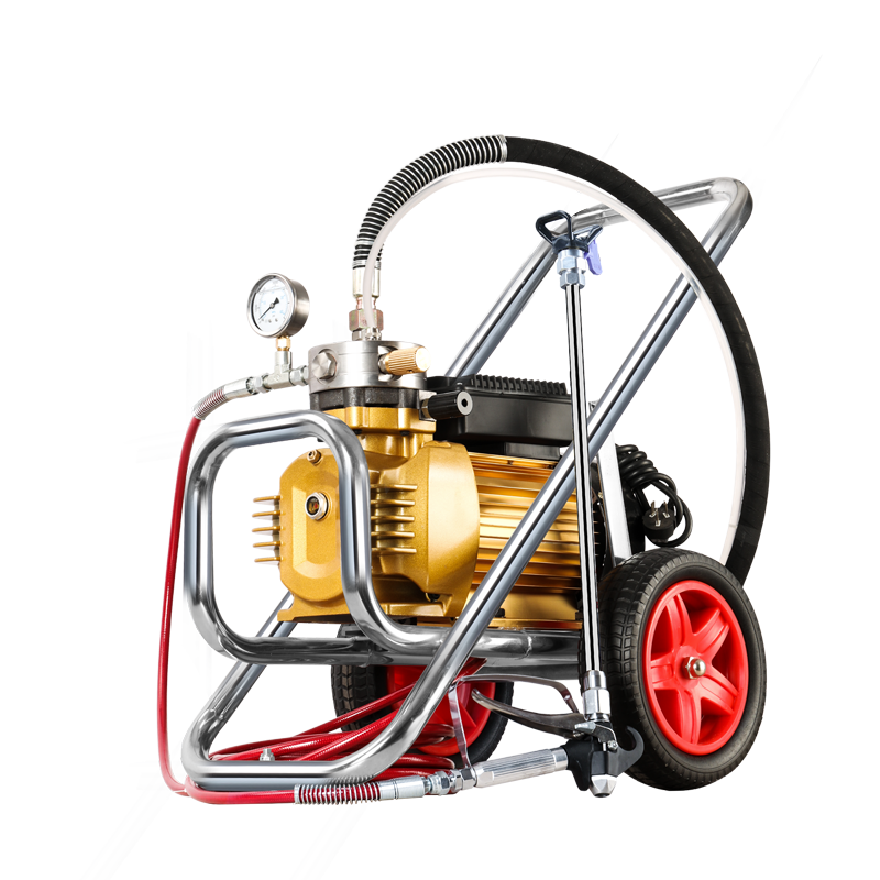 金戈品牌高壓無(wú)氣噴涂機隔膜機乳膠漆噴漆機內外墻涂料噴涂機大功率 （單槍加強款）1900型3800W+18L