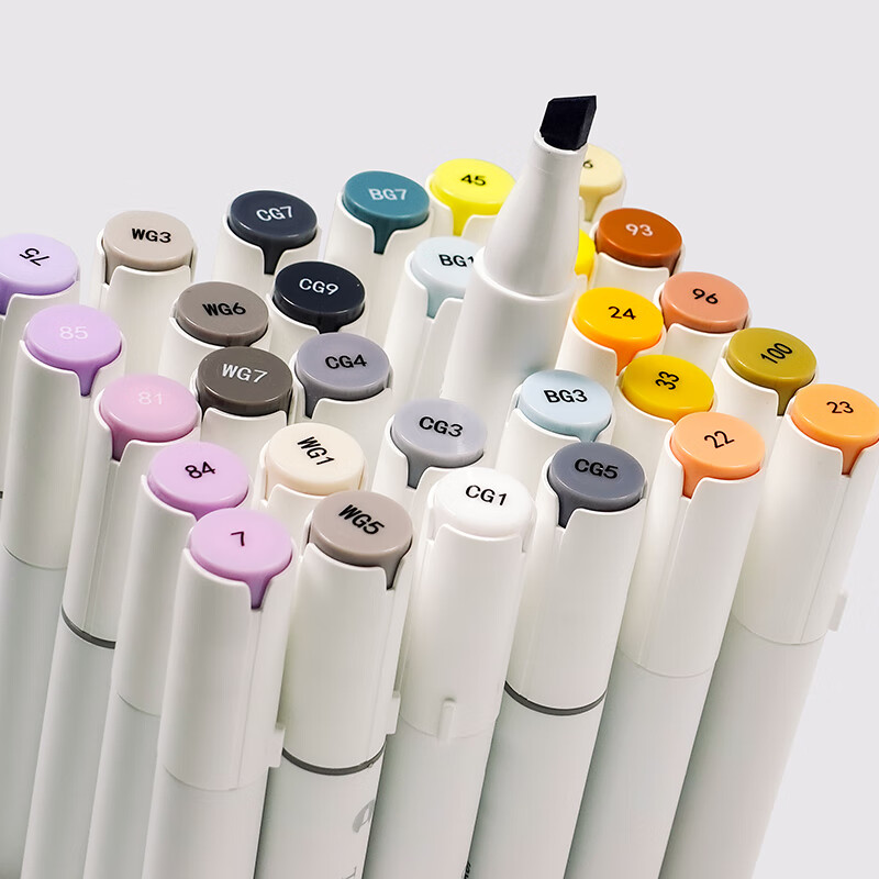 辉柏嘉(faber-castell)马克笔 单色马克笔6支盒  双头马克笔红色系15