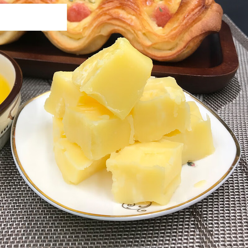 享健康内蒙古牧民手工自制黄油500g食用烘焙雪花酥原料家用动物性酥油