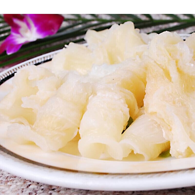 冷冻鱼唇即食海鲜鱼皮已泡发佛跳墙材料八珍鱼唇500g宴会店用品
