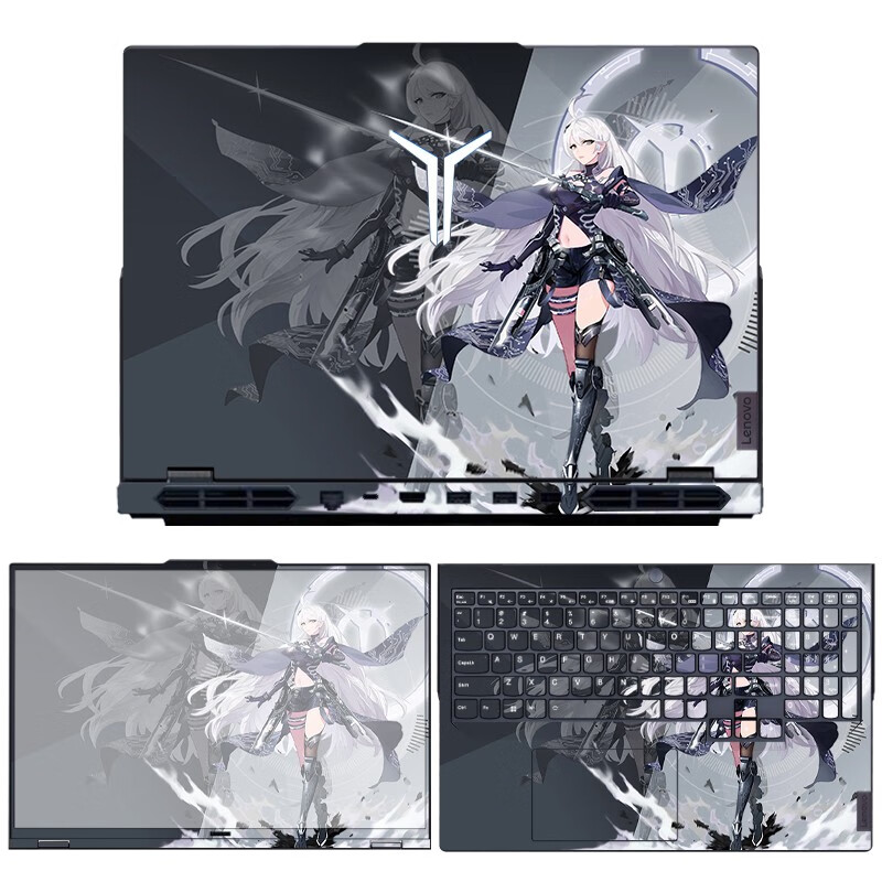 酷力驰 2024/25款联想拯救者Y9000P电脑贴纸R9000P贴膜16英寸笔记本外壳高达保护贴膜 来图定制/图库定制 A面