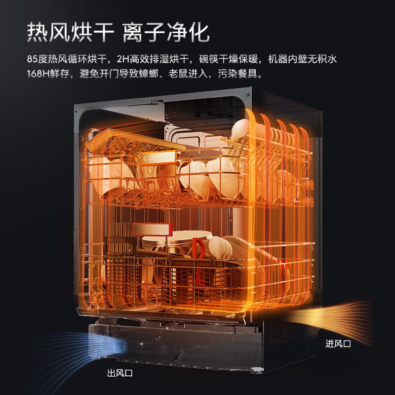 COLMO X-wash G05 15套洗碗机如何呢？好在哪里？一文弄懂-图片6