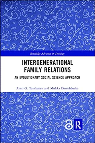 预订intergenerational family relations: an evolution