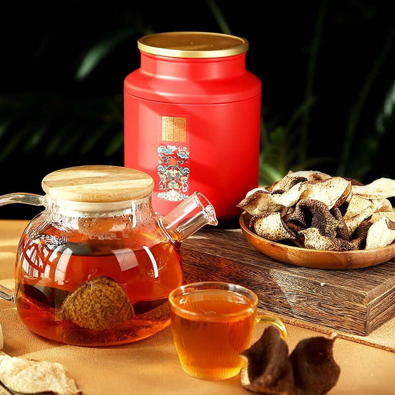 嘉荷 央企直营广东新会陈皮五年十年干仓老陈皮泡茶礼盒100g保健品茶