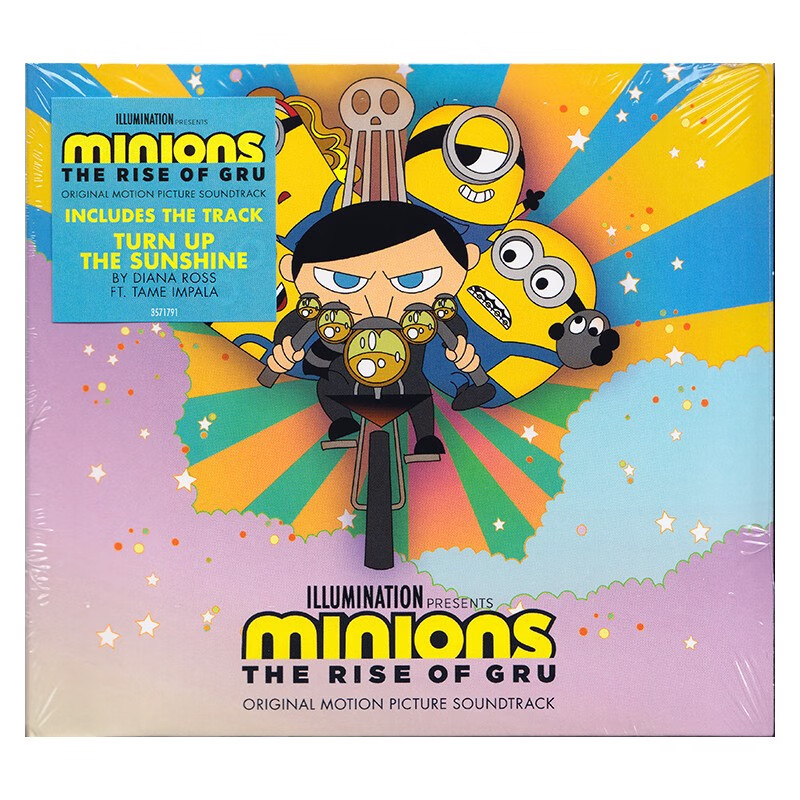 minions: the rise of gru 小黄人大眼萌:神偷奶爸前传 电影原声大碟