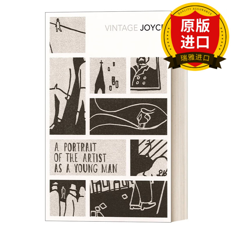 英文原版 a portrait of the artist as a young man 一个青年艺术家