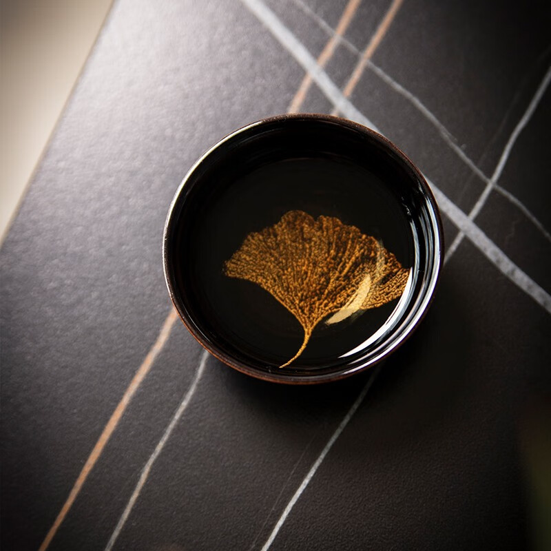 上新了文创 故宫茶具套装 功夫茶具礼盒高档 送长辈生日礼物教师节礼物 桑叶款·茶盏