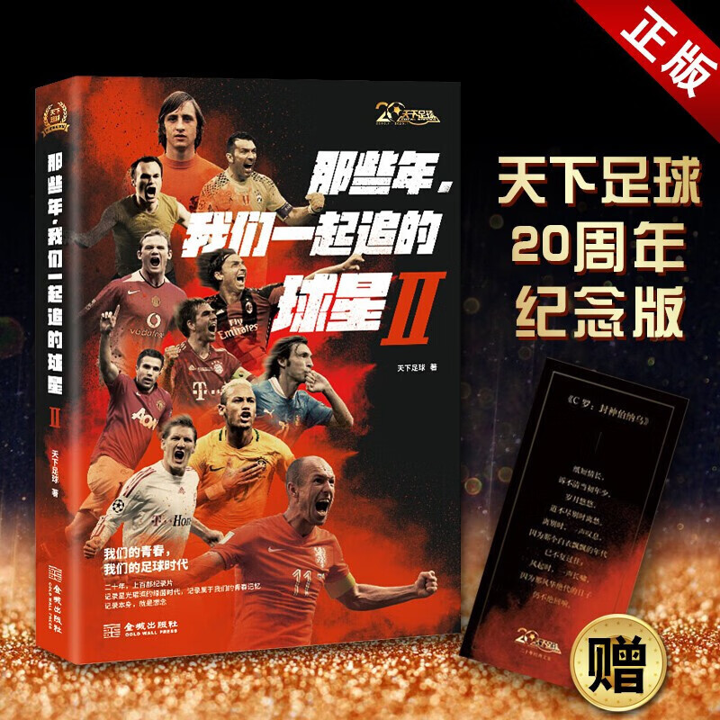 那些年我们一起追的球星2:我们的青春,我们的足球时代 天下足球20周年