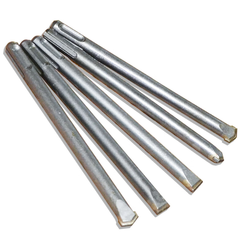 电锤钻头凿子合金铲墙方柄四坑混凝土墙壁开槽水泥墙 方柄10*150三角