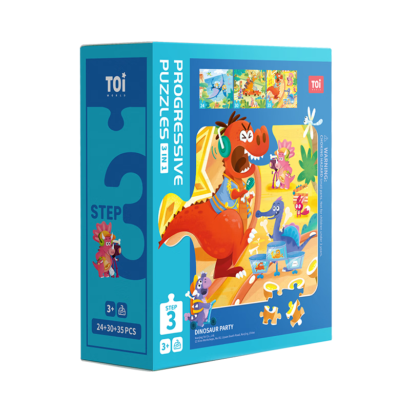 TOI ��ͯ�ع�ƴͼ 3��-�����ɶ� �ʺ�3��+ 3�� 189.39Ԫ��3��(��63.13Ԫ/��)