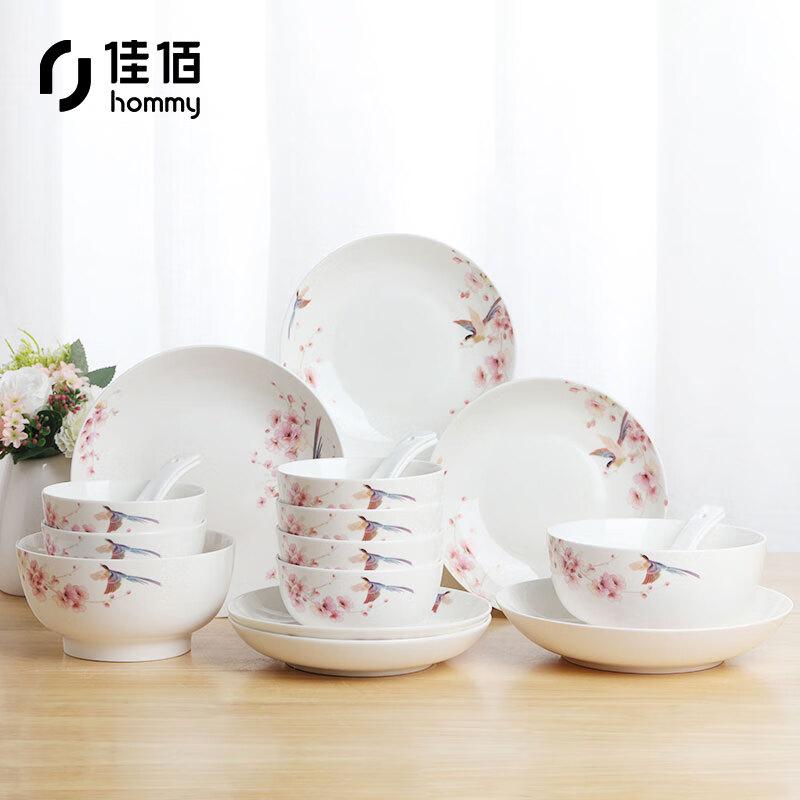 佳佰20件套碗碟套装怎么样?体验后讲实情内幕?