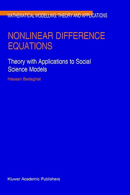 预订 Nonlinear Difference Equations