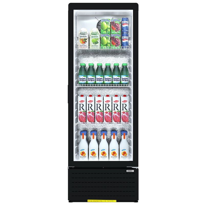 星星（XINGX） 222升立式单门商用风直冷冷藏冰箱展示柜 超市饮料啤酒保鲜冷柜 茶叶冷饮陈列冷柜LSC-230FYPE100034213378