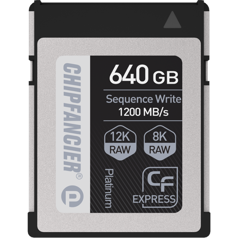 CHIPFANCIER CFexpress TYPE B 洢PSLC R5CZ9 8.3K60P Platinum 640G 洢+ײʵ4288Ԫ,ۺ2144/