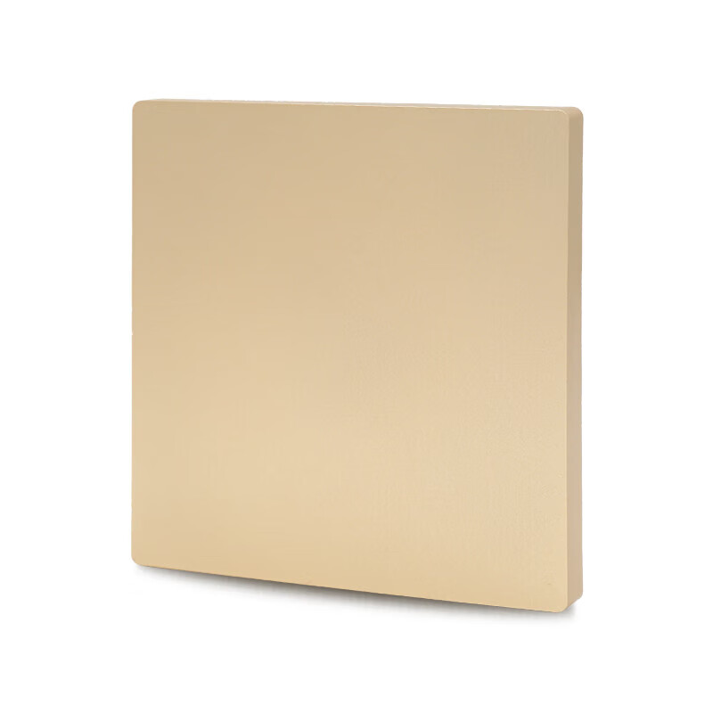 八角金盘电工86型香槟金色墙壁暗装开关插座面板套餐空白面板盖板白板