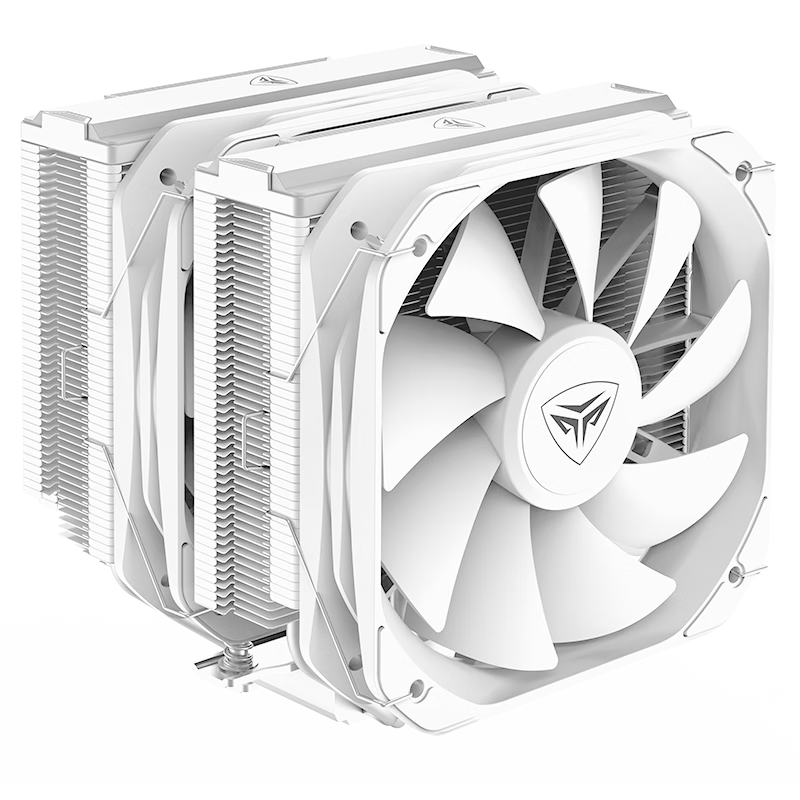 PCCOOLER 超频三 G6 WH CPU风冷散热器（6热管双塔/白色/13cm性能风扇/260W散热/支持1700/AM5）