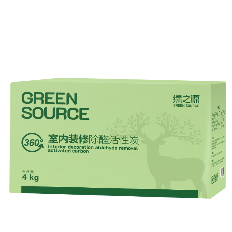 GREEN SOURCFE 绿之源 360°系列 活性炭包 100g*40包