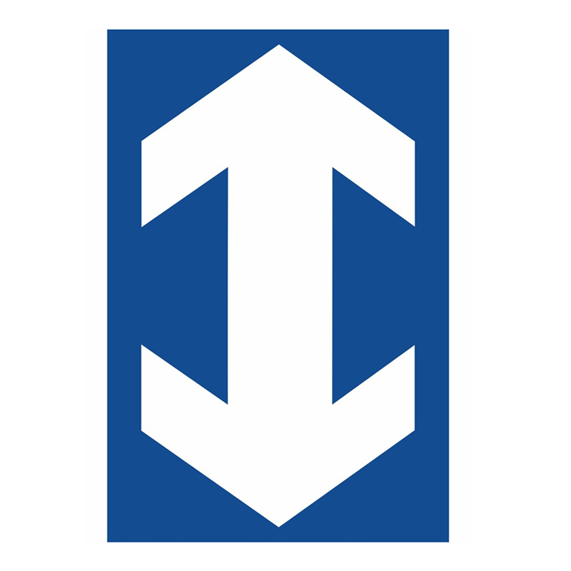 安燚 双向蓝 地面指示方向箭头贴防滑耐磨地贴指向箭头gng-623