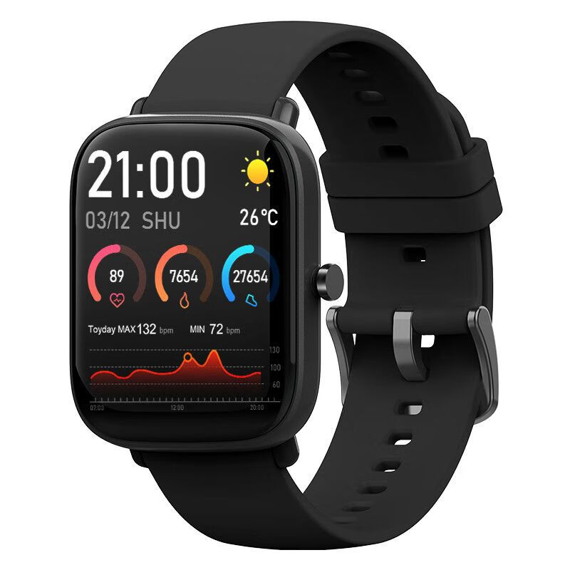 绿野客游泳手表 游泳距离c2多功能大彩屏防水电子智能手环男女监测