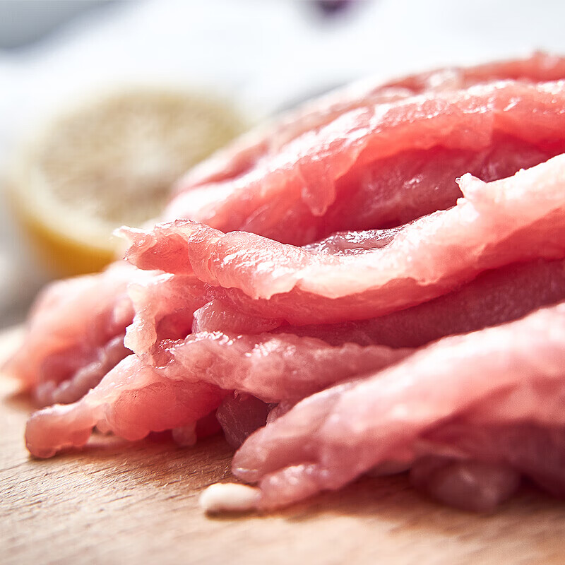 棠鲜生 新鲜猪肉丝土猪肉丝生鲜后腿肉瘦肉精肉切丝炒菜 猪肉丝3斤装
