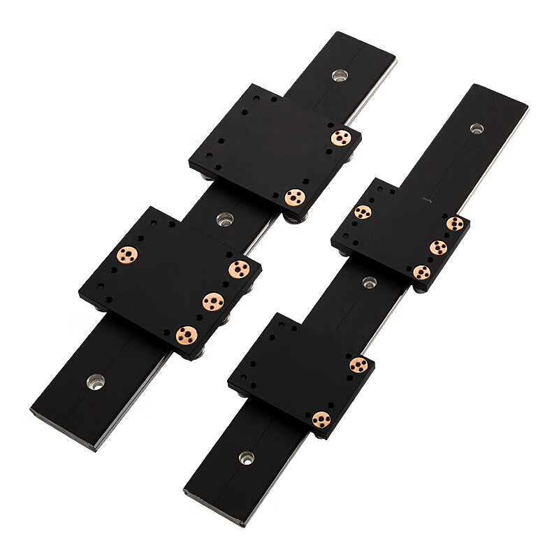 wgr50-60-100滚轮滑块滑轨滑道机械铝型材轨道 wgr宽50毫米50500mm