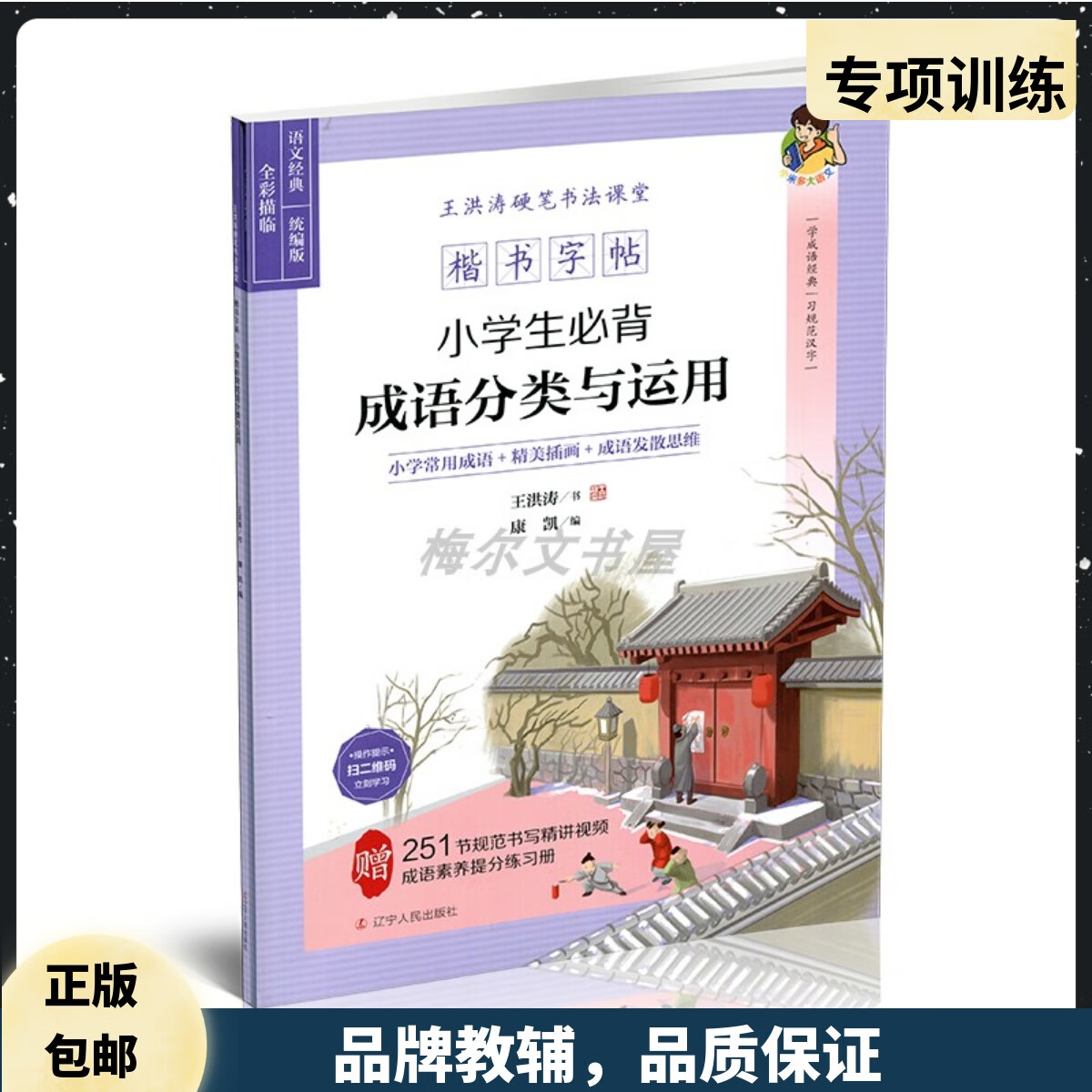 王洪涛硬笔课堂生必背成语分类与运用楷书王洪涛
