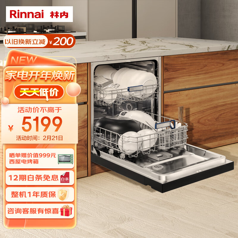 我是否需要购买林内(Rinnai)13套嵌入式洗碗机？插图