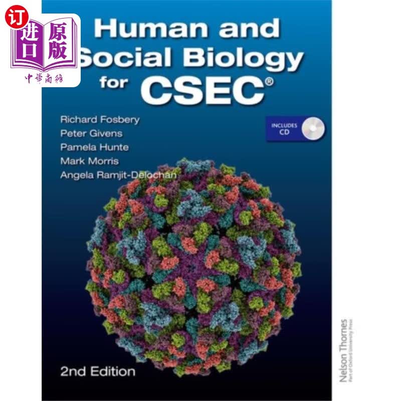 海外直订Human and Social Biology for CSEC CSEC人类与社会生物学