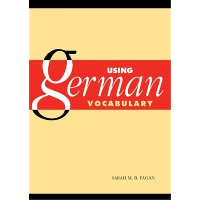 预订Using German Vocabulary