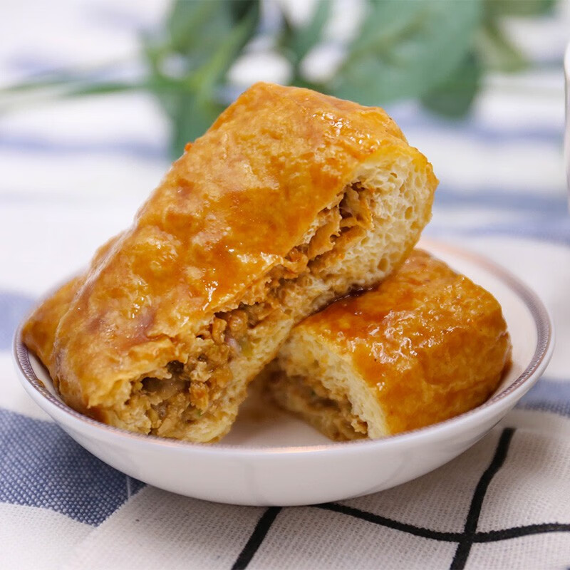 宜享健康卤汁福袋豆腐包肉2500酒店饭店餐饮用特色半成品食材冷冻私房