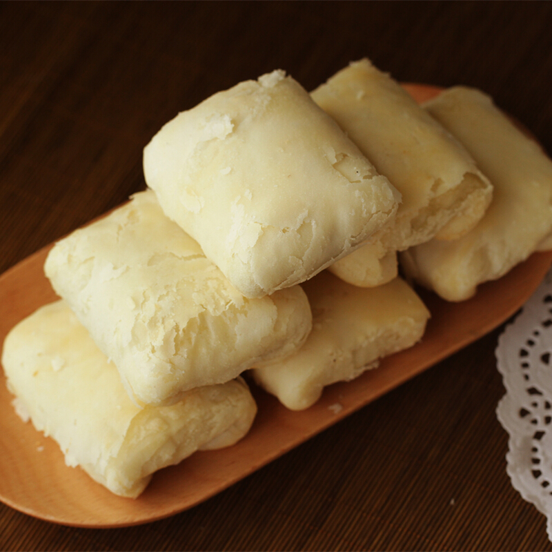 虎钢馋枣泥卷酥饼天津特产传统老式白皮手工糕点吃货零食点心